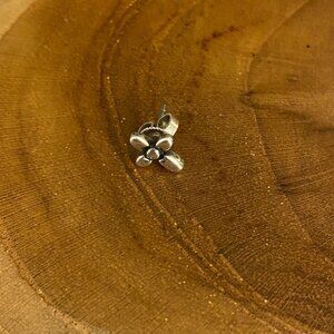 SINGLE Retired James Avery Cross Stud Earring, Sterling Silver